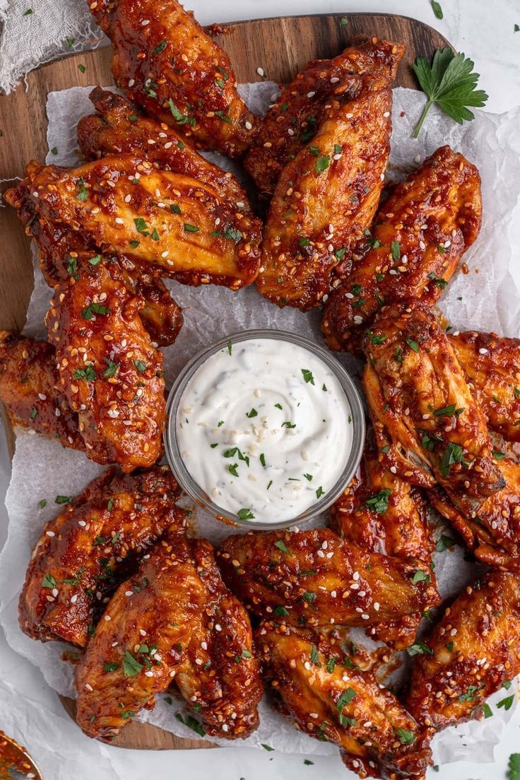 Oven-Baked Wings