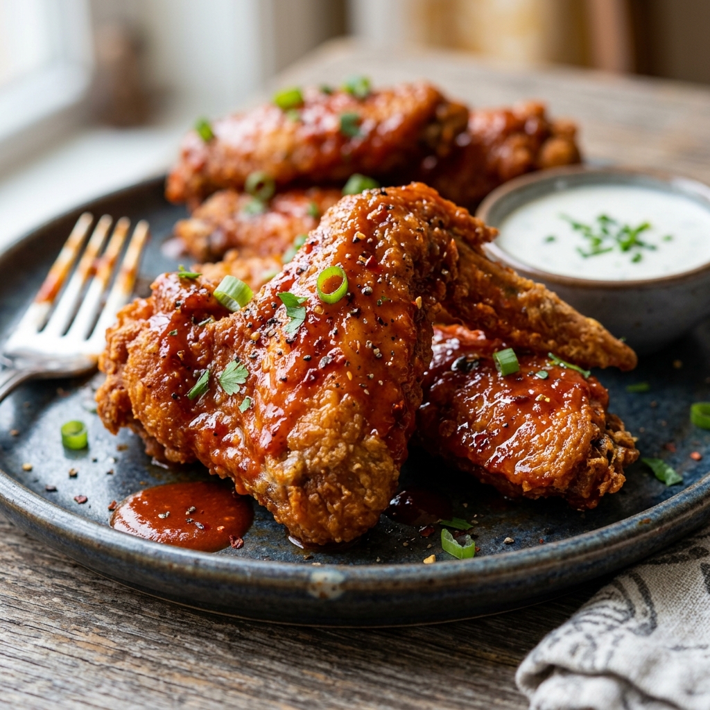 Lemon Pepper Wings (Beverages Style)