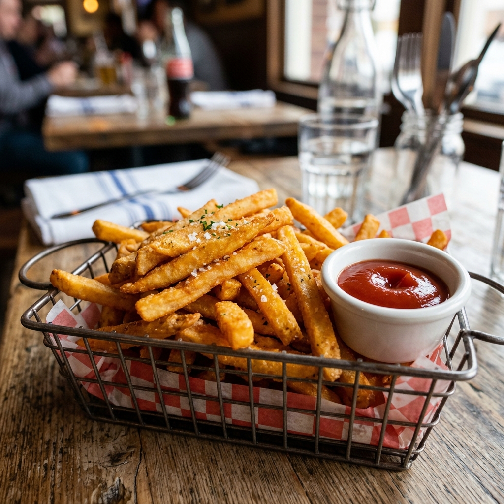 Crispy Seasoned Fries (Beverages Style)